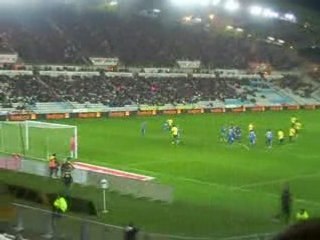 Coup franc bagayoko FCNA-NIORT