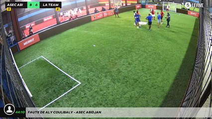 Faute de Aly Coulibaly - ASEC ABIDJAN