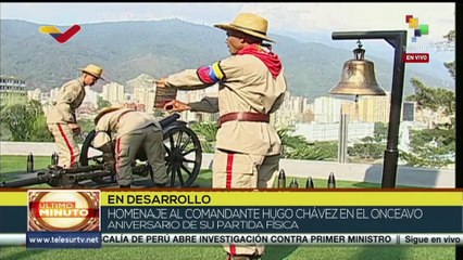 Acto de homenaje al comandante Hugo Chávez en el decimoprimer aniversario de su partida física