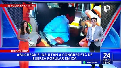 Raúl Huamán: Congresista de Fuerza Popular vuelve a ser abucheado e insultado en Ica