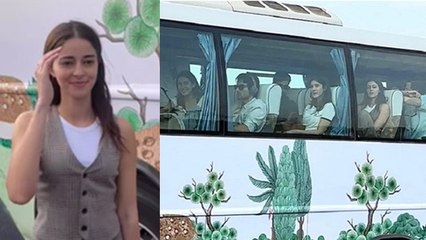 Anant Ambani Pre Wedding: Anil Kapoor, Kareena Kapoor & Bollywood Celebs Travel in Bus Video Troll