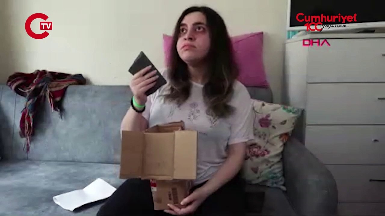 Sipariş ettiği tablet yerine taş geldi Hayatının şokunu yaşadı!