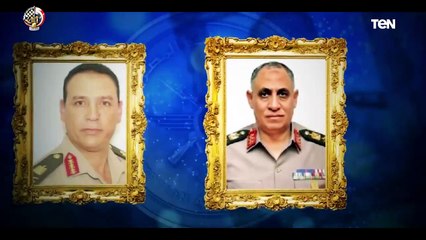 الفريق أول محمد زكي يكرم قادة القوات المسلحة المحالين للتقاعد