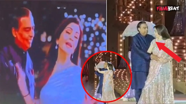 Anant Ambani-Radhika के pre-wedding Function में Nita-Mukesh Ambani ने किया Dance,Inside Video