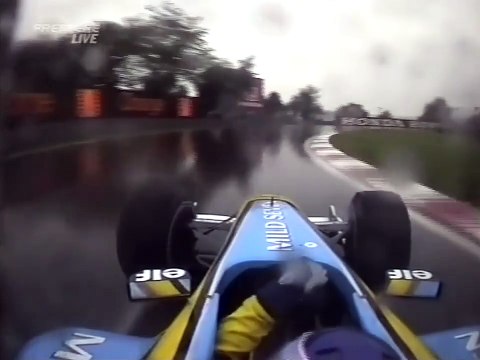 F1 – Jarno Trulli (Renault V10) Onboard – Canada 2003