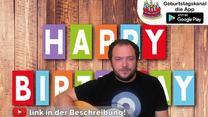 Happy Birthday, Matthias! Geburtstagsgrüße an Matthias