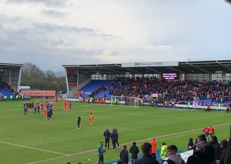 Full time scenes as Blackpool beat Shrewsbury