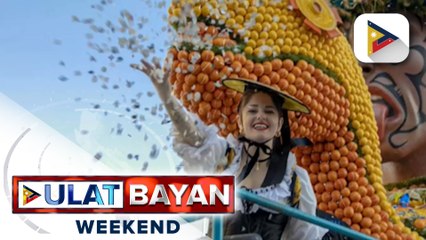 Ika-90 anibersaryo ng Citron Festival sa Menton, French Riviera, isinagawa mula Feb. 17 hanggang...