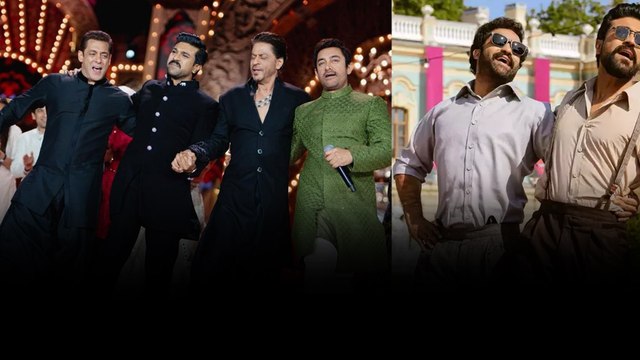 Anant Ambani Radhika Marchant Pre Wedding లో ముగ్గురు ఖాన్ లతో చరణ్ స్టెప్పులు..| Telugu Oneindia