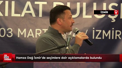 Hamza Dağ'dan İzmir'e dev projeler: Burs, kreş, yol, spor salonları...