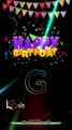G letter black screen status ✨G name birthday whatsapp status