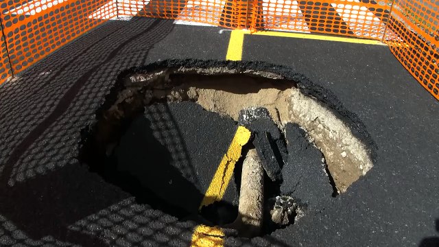 Nuova voragine sul viale Boccetta, domani gli interventi