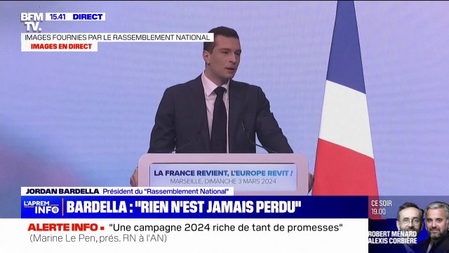 Jordan Bardella (Président du Rassemblement National ): Nous allons gagner les amis