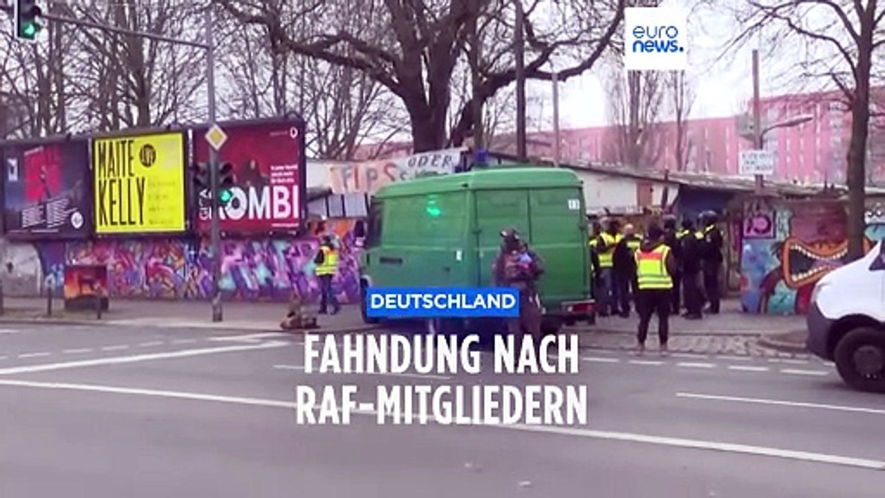Razzia in Berlin: Fahndung nach Ex-RAF-Mitgliedern