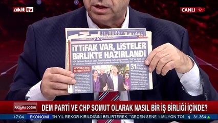 " CHP, DEM ile yaptığı ittifakı neden inkar ediyor "