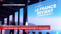 Jordan Bardella, pour le lancement de la campagne des élections européennes : «Quand la France court le risque de l'abîme, il est du devoir de chaque fils et chaque fille de France de s'unir»