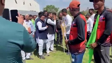 VIDEO: पहली बार उत्तर भारतीय क्रिकेट मैच लीग आगाज