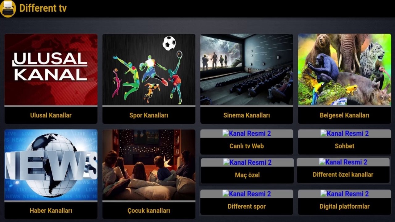 Different TV HD APK İndir