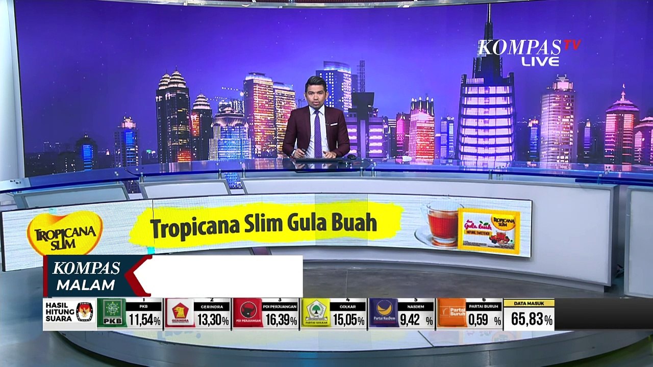 Ricuh! Saksi Parpol Ngamuk Lempar Meja saat Rapat Pleno KPU di Tanjung Pinang