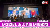 La insólita lista de exigencias de Luis Miguel para tocar en nuestro país