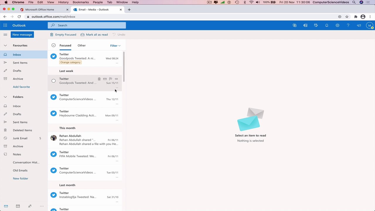 How to RECOVER Deleted Emails on Microsoft Outlook for Office 365 - Web Based | New