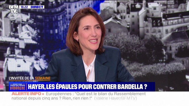 Européennes: Raphaël Glucksmann serait beaucoup plus influent et efficace s'il était chez nous estime Valérie Hayer