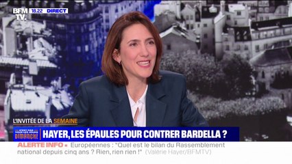 Européennes: Raphaël Glucksmann "serait beaucoup plus influent et efficace s'il était chez nous" estime Valérie Hayer