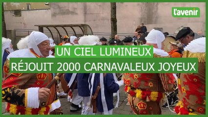 2000 joyeux carnavaleux à Arlon