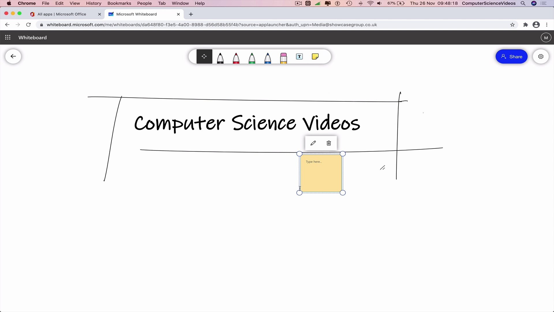 ⁣How to USE Microsoft Whiteboard for Office 365 - Web Based | New