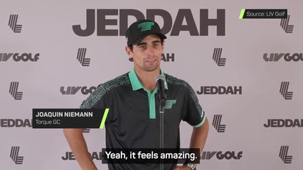 'My best moment in golf' - Niemann on 2024 LIV Golf Jeddah win