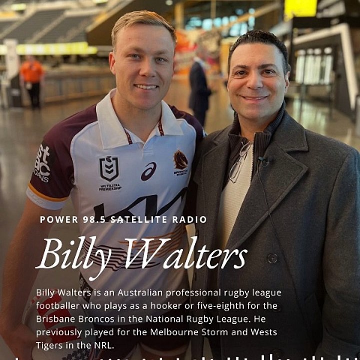 Live at Allegient Stadium with Australian professional rugby league footballer Billy Walters