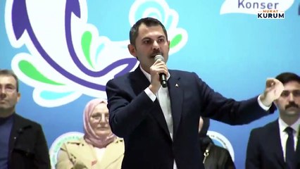 Murat Kurum, TOKİ mağdurlarının protestosunu destek sandı