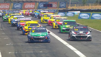 Rafael Suzuki vence agitada primeira corrida Sprint da Stock Car