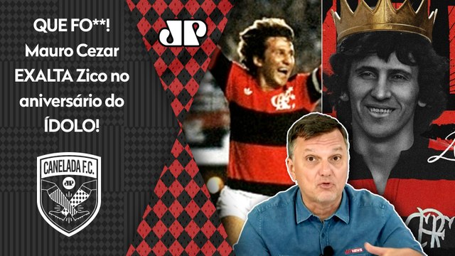 DE ARREPIAR! O ZICO É ISSO! Ele ATRAVESSA GERAÇÕES e... Mauro Cezar HOMENAGEIA ÍDOLO do Flamengo!