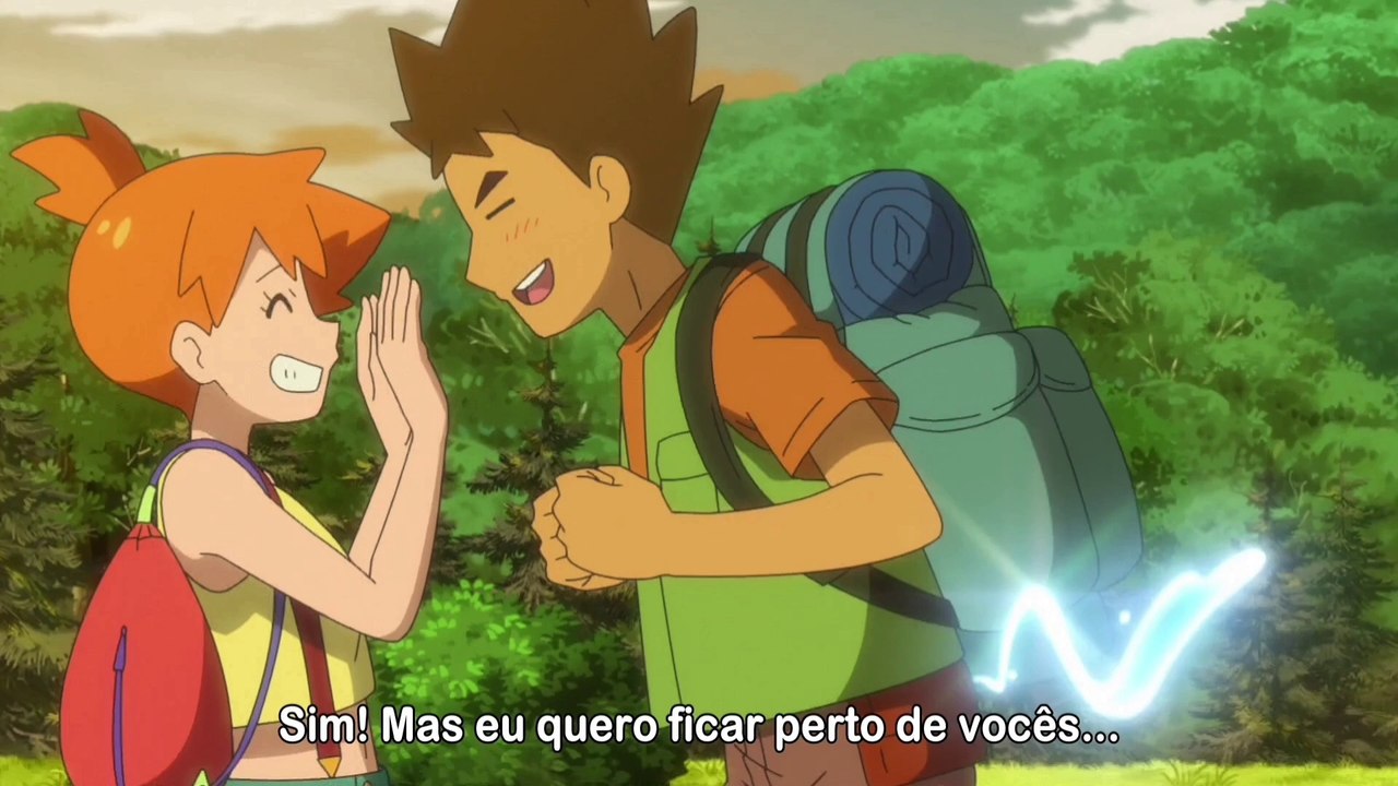 Misty kiss Brock Pokemon Brock wants to get closer to Misty