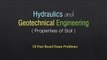 Hydraulics and Geotechnical Engineering - Problem 3 - 5