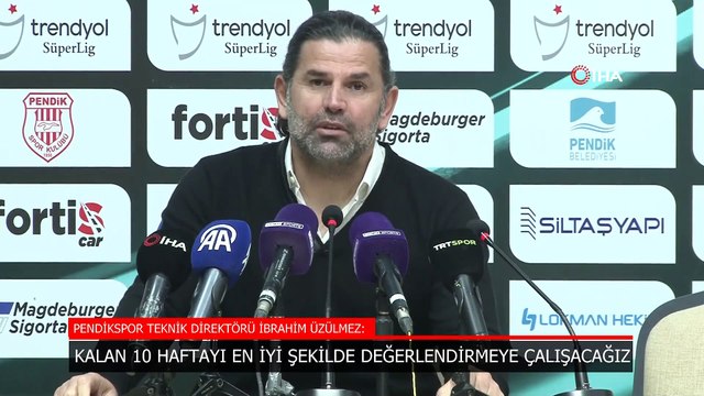 İbrahim Üzülmez'den Fenerbahçe değerlendirmesi: Teslim olmak istemiyoruz