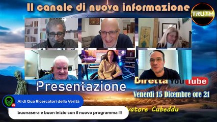 Presentazione canale TRUTH-LA VERITA'