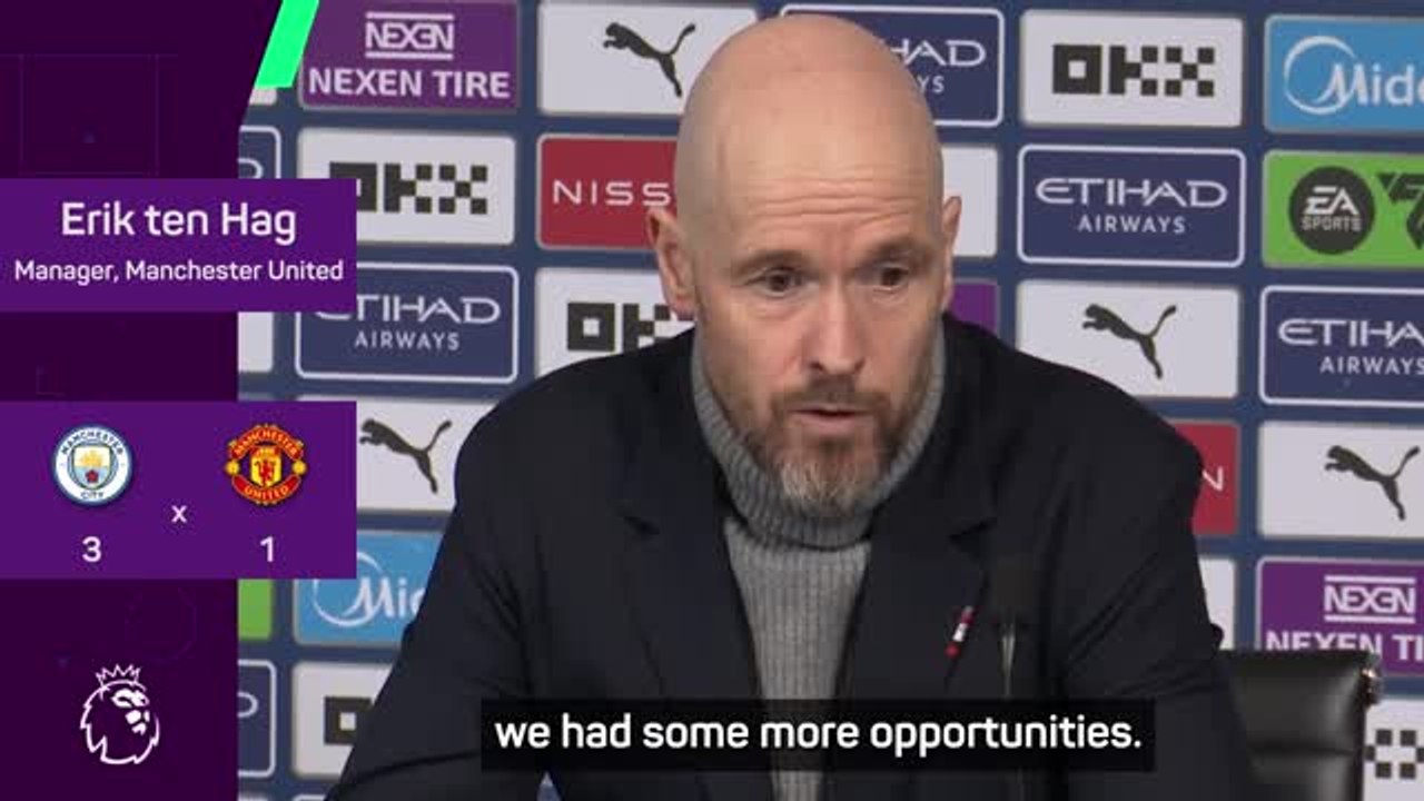 Ten Hag felt United deserved to beat Man City