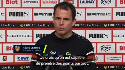 Lorient - Le Bris : "Je crois qu'on est capable de prendre des points partout"
