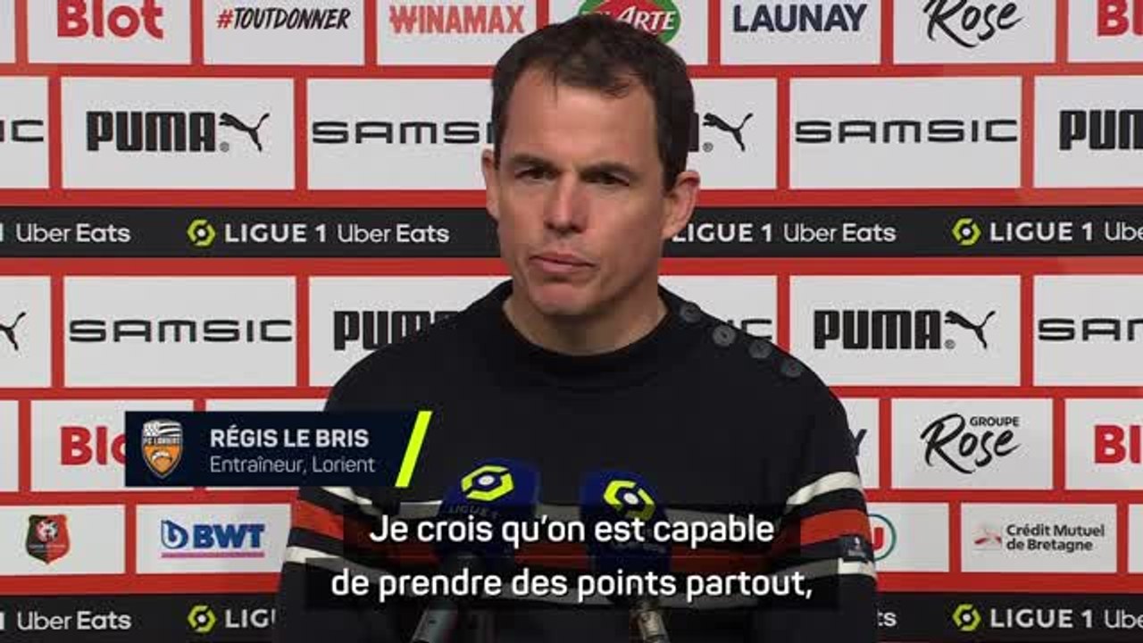 Lorient - Le Bris : "Je crois qu'on est capable de prendre des points partout"