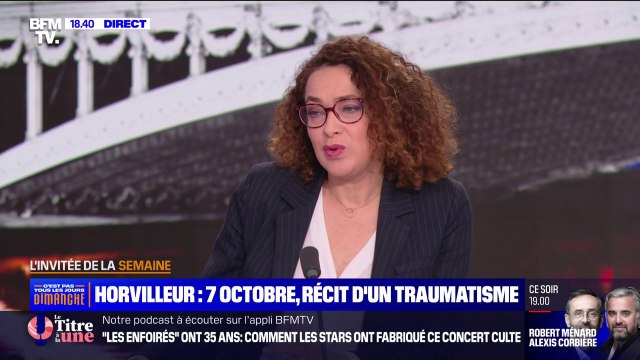 Pour Delphine Horvilleur, rabbin, l'attaque du 7 octobre a réveillé l'histoire, ses fantômes, ses démons