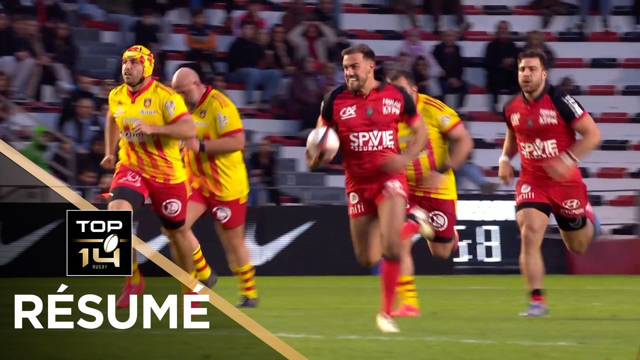 TOP 14 Saison 2023-2024 J17 - Résumé RC Toulon - USA Perpignan