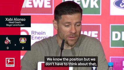 Alonso won't let Leverkusen get complacent despite 10-point gap