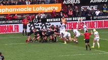 TOP 14 - Essai de Joshua BRENNAN (ST) - Stade Toulousain - Castres Olympique