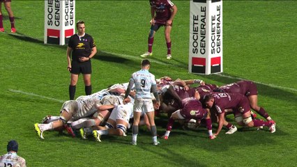 TOP 14 - Essai de Nicolas DEPOORTERE 2 (UBB) - Union Bordeaux-Bègles - Racing 92