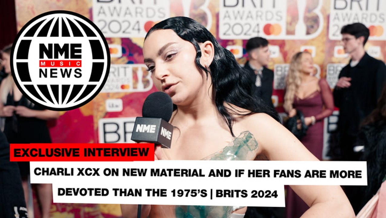 Charli XCX on new material and if her fans are more devoted than The 1975’s | BRITs 2024