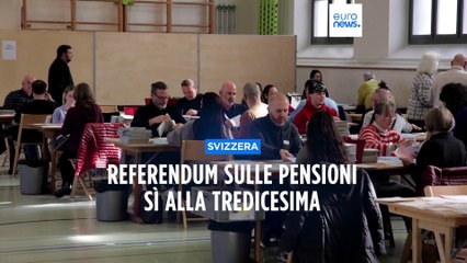 Svizzera, referendum pensioni: sì ad aumento, no all'età a 66 anni