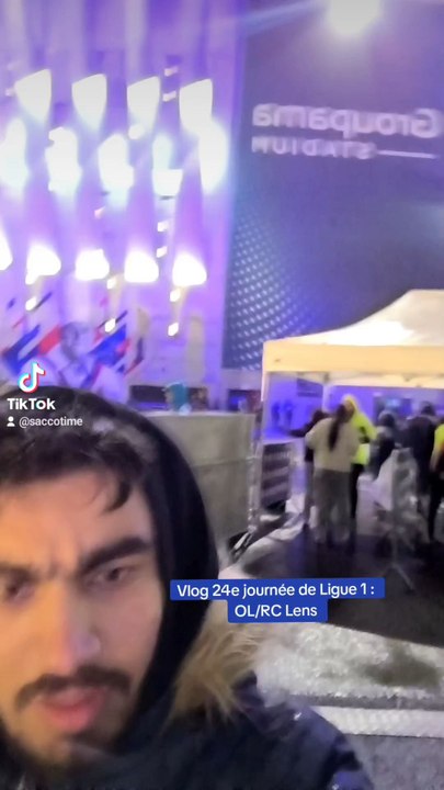 Vlog Ligue 1 Uber Eats 24e journée OL/RC Lens