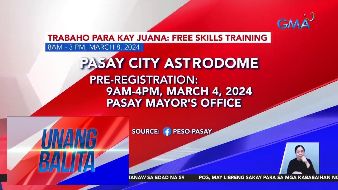 Job alert ngayong National Women's Month celebration | UB